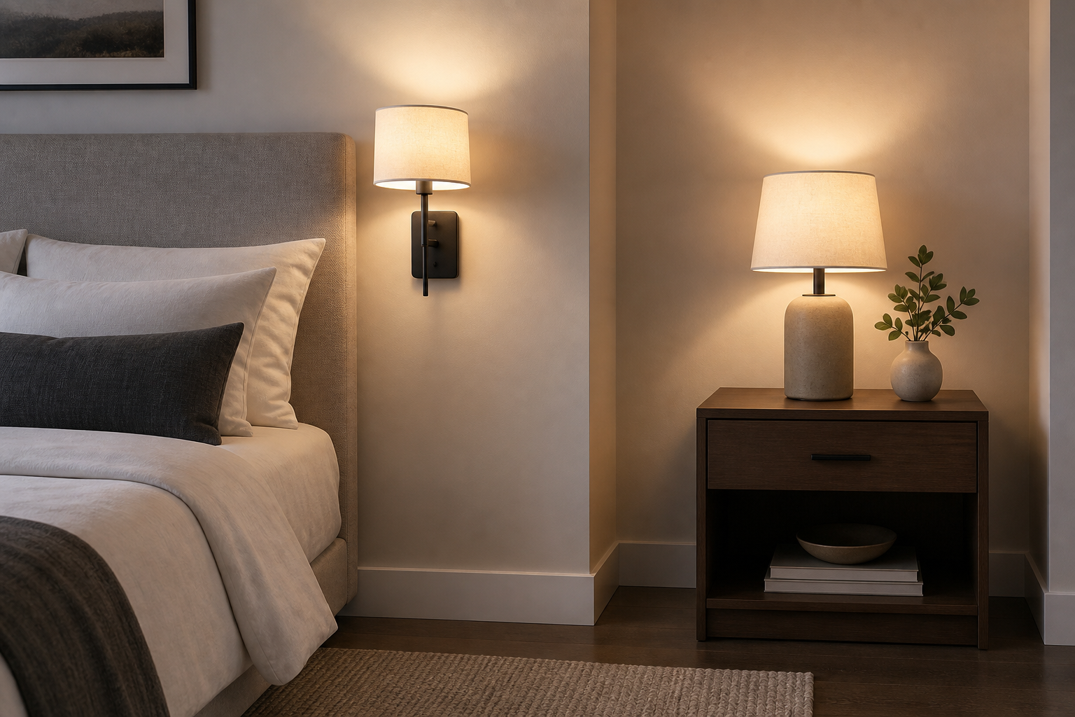 Wall Lamp vs Table Lamp: Which One Saves More Space?