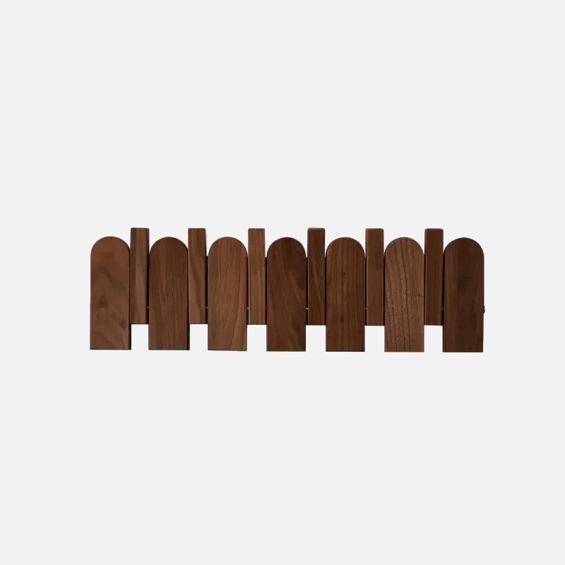Walnut Wood Coat Rack