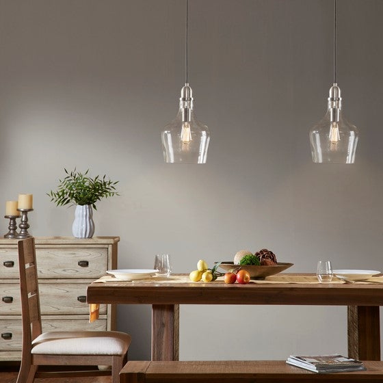 Auburn Glass Bell Pendant-Letifly Lights and Decor