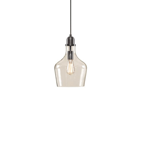 Auburn Glass Bell Pendant-Letifly Lights and Decor