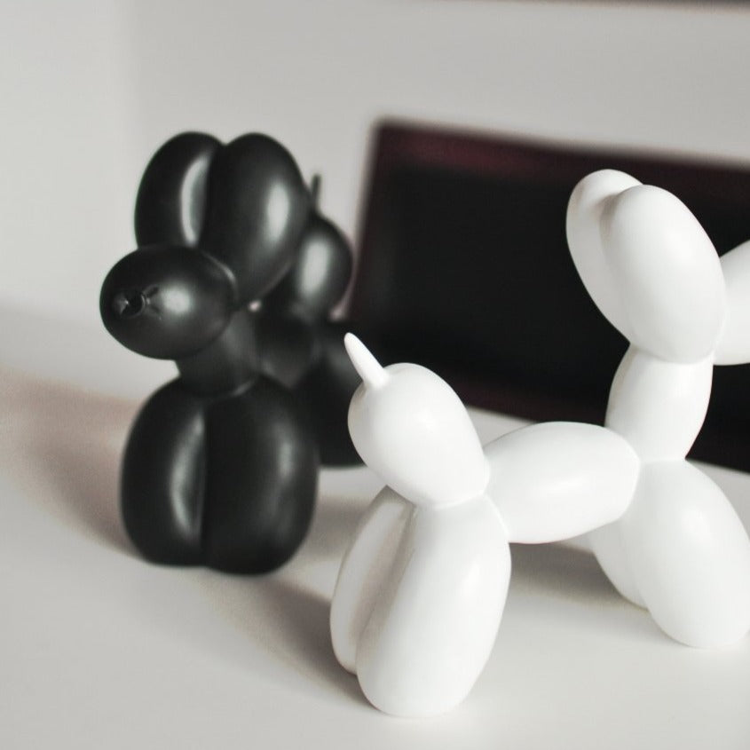 Balloon Dog Sculpture - Handcrafted Resin-Letifly Lights and Decor
