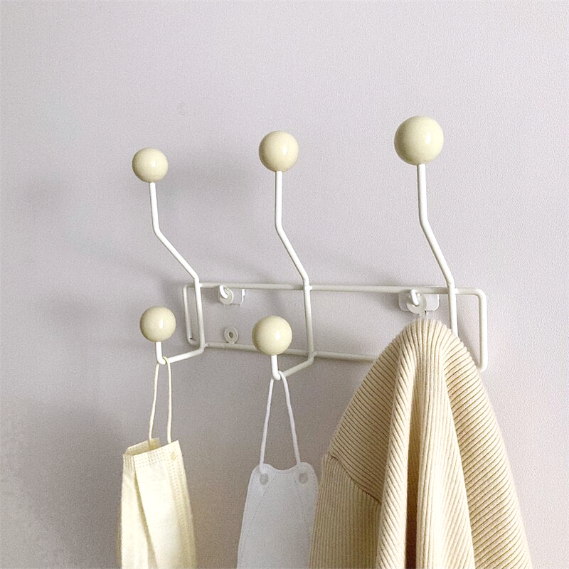 Eames Dot Metal Wall Hook Rack-Letifly Lights and Decor