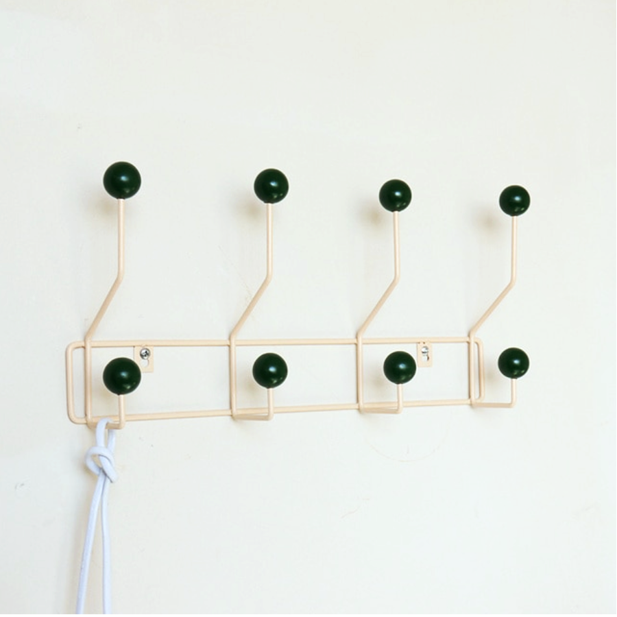 Eames Dot Metal Wall Hook Rack-Letifly Lights and Decor