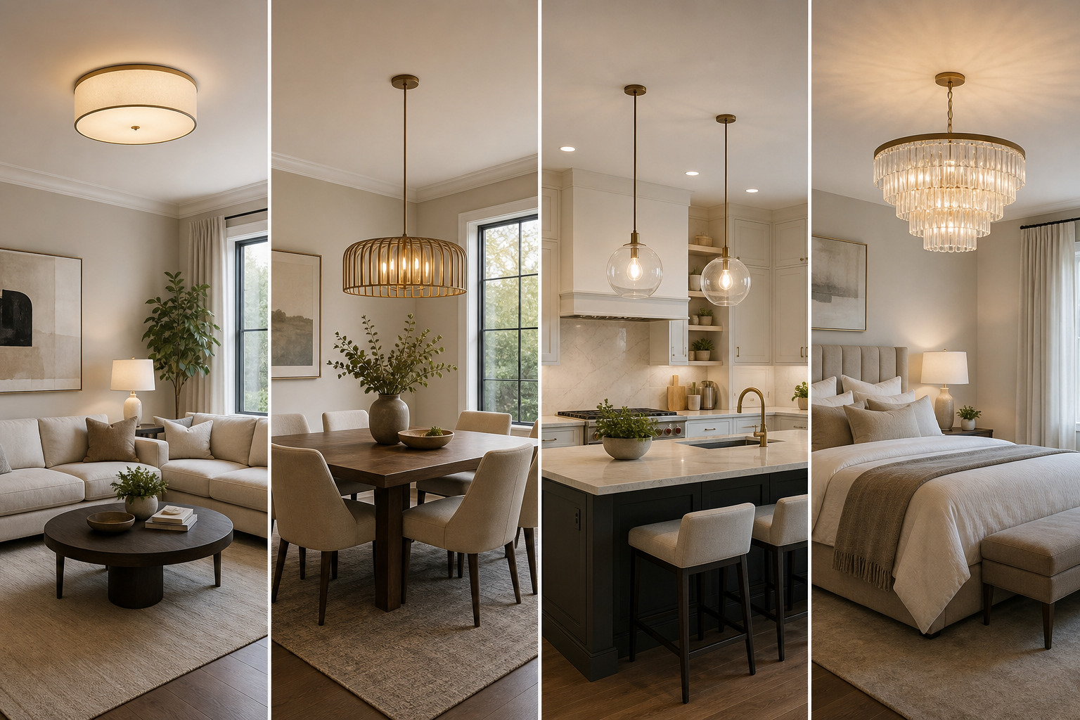 How to Choose Decorative Ceiling Lights for Every Room
