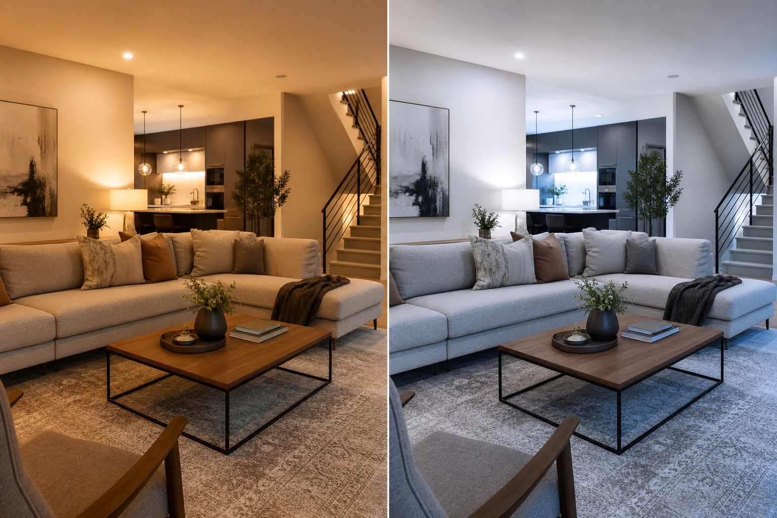 Warm Lighting vs Cool Lighting for Home Interiors