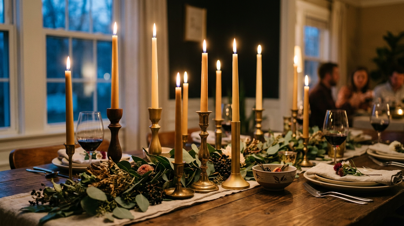 Styling Candle Holders: Why Height Variation Is the Trick