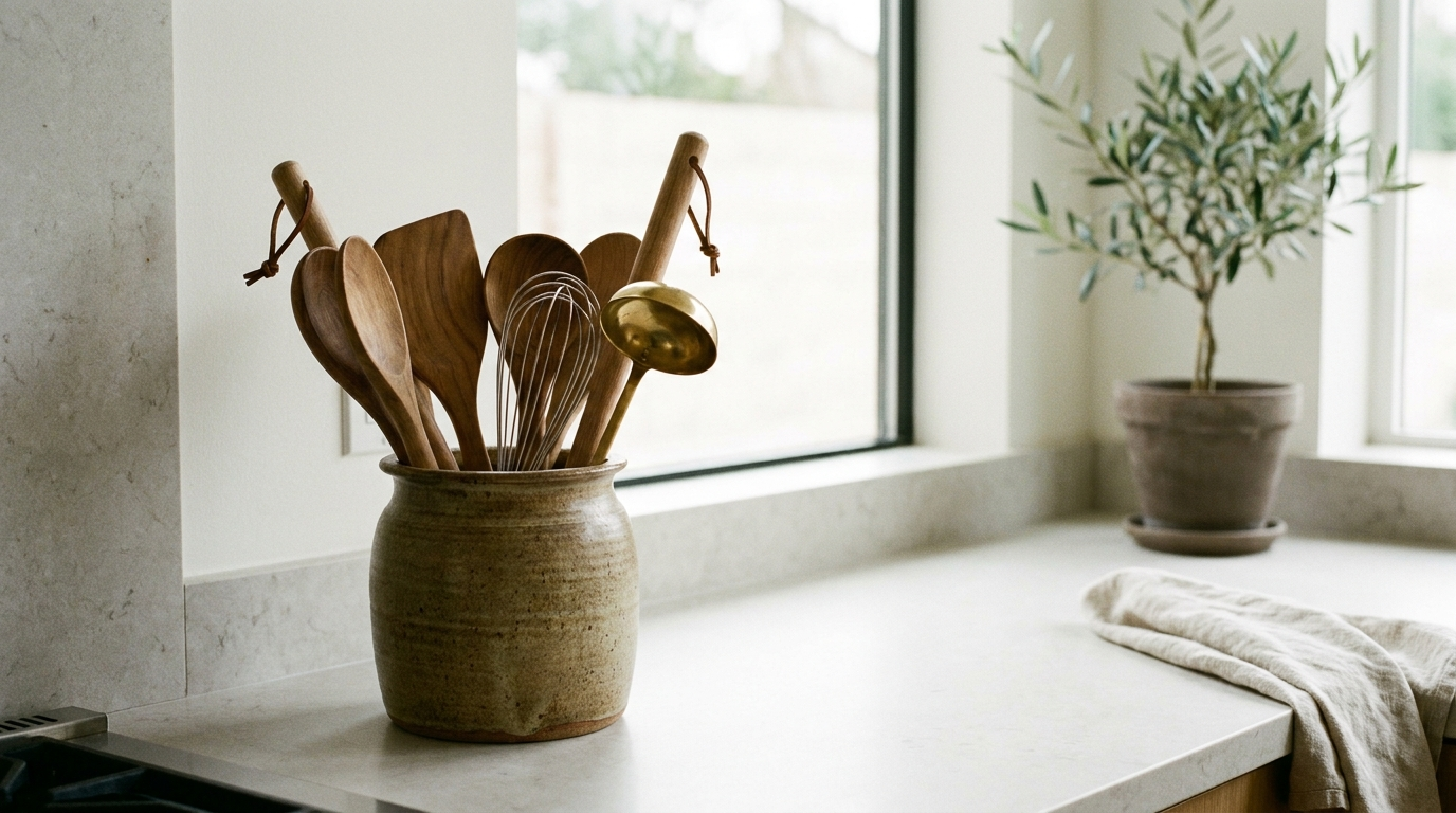 Kitchen Utensils: Choosing Material for Looks and Cookware