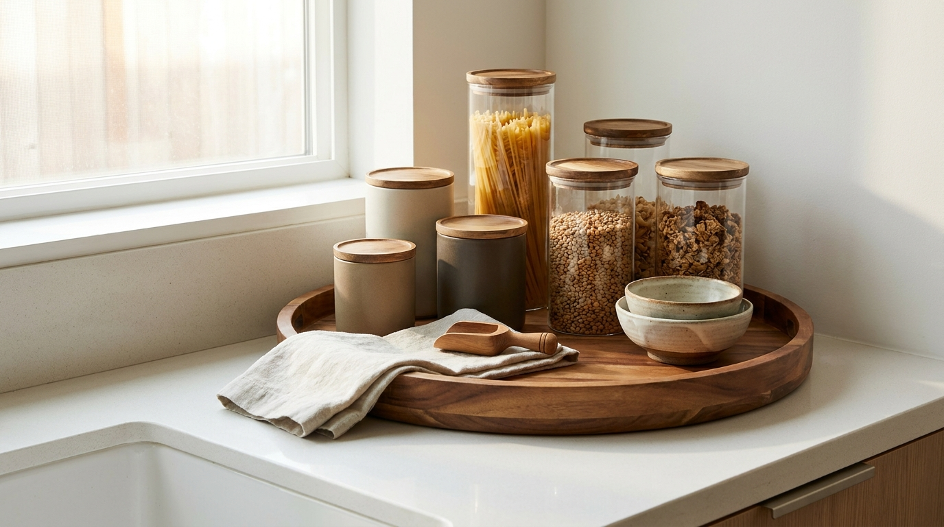 Kitchen Storage and Trays: Function That Stays Visible