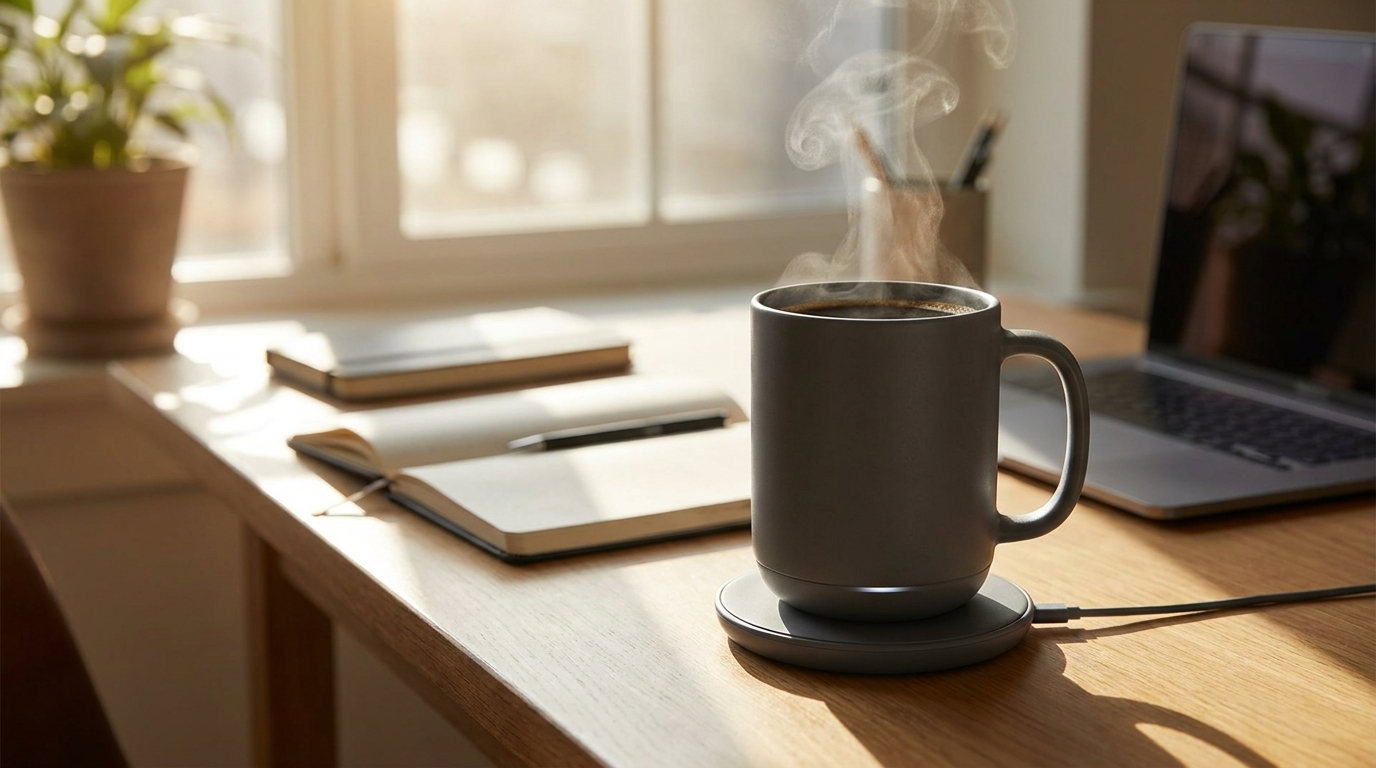 Smart Heated Mugs: Solving the Cold Coffee Problem