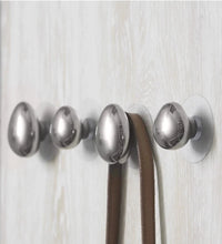 Chrome raindrop wall hooks modern minimalist silver decorative hanger