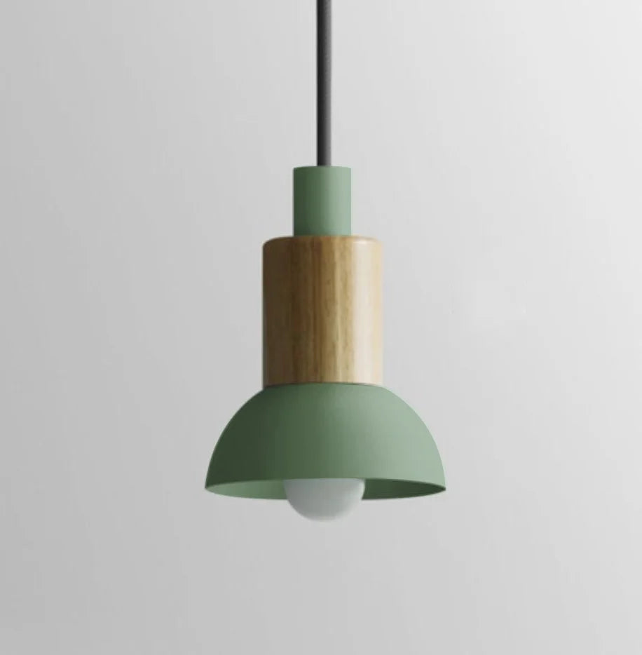 Astrid Metal & Wood Pendant Lights-Letifly Lights and Decor