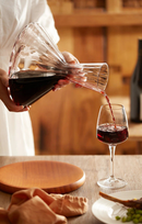 Aura 350 Rotating Glass Decanter-Letifly Lights and Decor