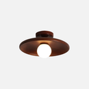 Wooden Disc Wooden Ceiling Lamp minimalist wooden ceiling light