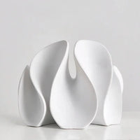 Bloom Wave Decorative Sculpture resin home decor accent