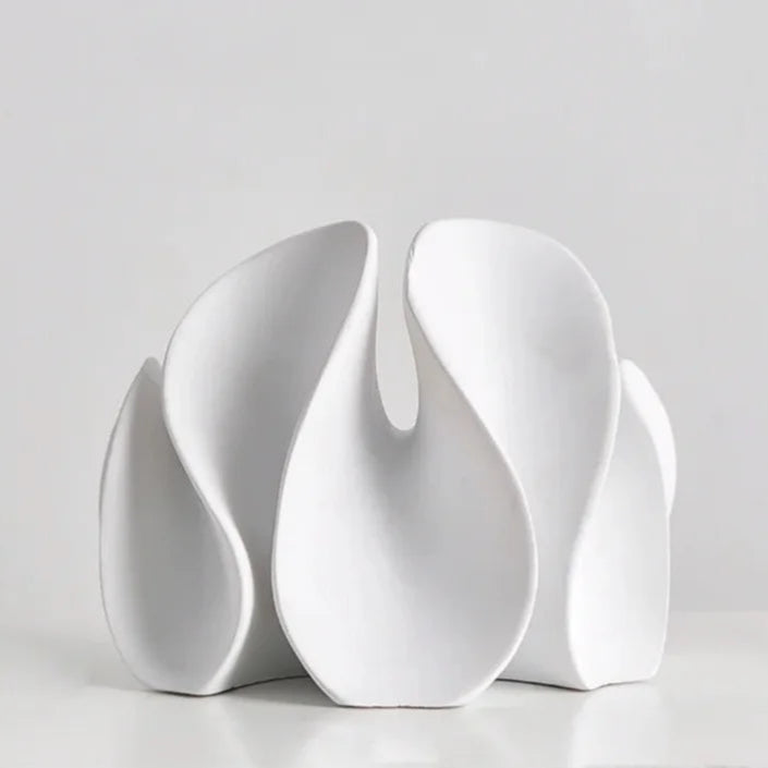 Bloom Wave Decorative Sculpture resin home decor accent