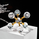 Bubble Glass Star Paperweight & Ornament-Letifly Lights and Decor