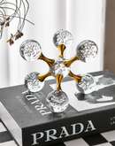 Bubble Glass Star Paperweight & Ornament-Letifly Lights and Decor