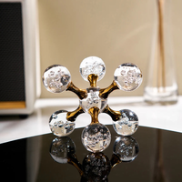 Bubble Glass Star Paperweight & Ornament-Letifly Lights and Decor