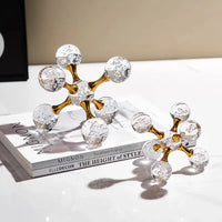 Bubble Glass Star Paperweight & Ornament-Letifly Lights and Decor