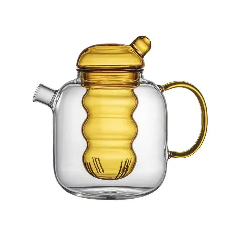 Bulbo Colored Glass Tea Pot & Cup-Letifly Lights and Decor