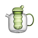 Bulbo Colored Glass Tea Pot & Cup-Letifly Lights and Decor