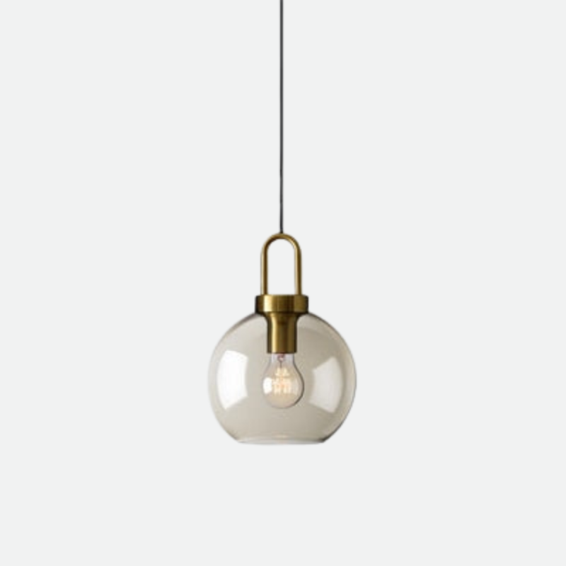 Cafe Sculpted Glass Pendant Light - Final Sale-Letifly Lights and Decor
