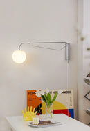Chrome Rocker Wall Lamp