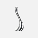 Chrome Wave Candle Holders-Letifly Lights and Decor