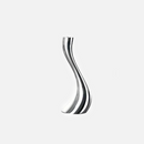 Chrome Wave Candle Holders-Letifly Lights and Decor