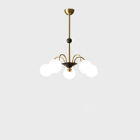 Deco Bauhaus Orb Chandelier
