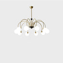 Deco Bauhaus Orb Chandelier