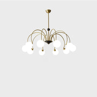 Deco Bauhaus Orb Chandelier