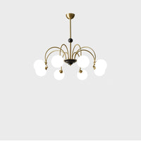 Deco Bauhaus Orb Chandelier