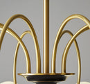 Deco Bauhaus Orb Chandelier