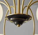 Deco Bauhaus Orb Chandelier