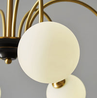 Deco Bauhaus Orb Chandelier