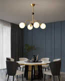 Deco Bauhaus Orb Chandelier
