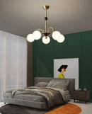 Deco Bauhaus Orb Chandelier
