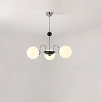 Deco Bauhaus Orb Chandelier