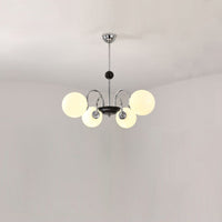 Deco Bauhaus Orb Chandelier