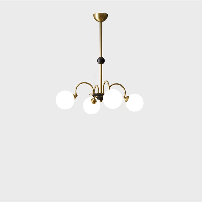 Deco Bauhaus Orb Chandelier