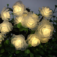 Deluxe Rose Flower LED String Lights-Letifly Lights and Decor