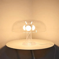 Demma Retro Clear LED Table Light-Letifly Lights and Decor