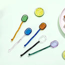Diamond Cut Glass Stirrer