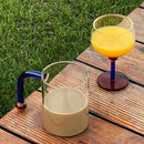 Dot Handle Glass Cup-Letifly Lights and Decor