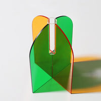 Duo Stem Acrylic Accent Vase