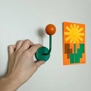 Eames Dot Color Rush Hook Magnet