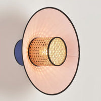 Edo Rattan Modern Wall Lights