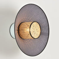 Edo Rattan Modern Wall Lights