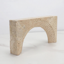 minimalist travertine marble stone sculptures for home decor 